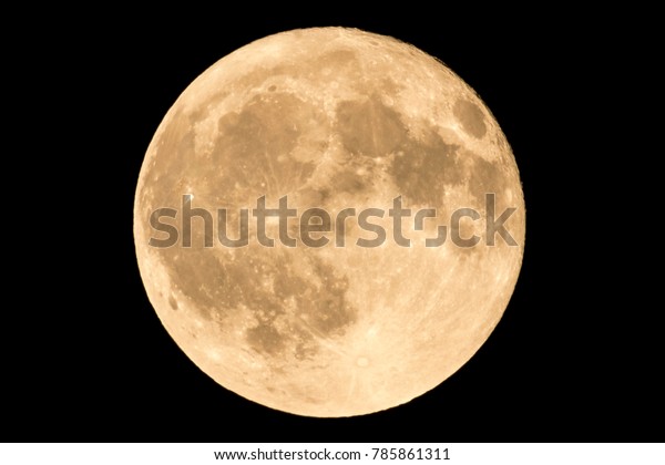 Earth\'s permanent natural\
satellite - the Moon. High resolution 6 mp image. On a black\
background.