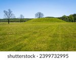 Earthworks at Hopewell Culture National Historical Park in Ohio