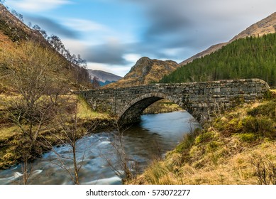 Eas-Nan-Arm Bridge, Glen Shiel, Scotland