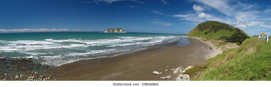 East Cape, Panoramic Photo, New Zealand