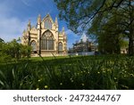 East Face of Lincoln Cathedral, Lincoln, Lincolnshire, UK