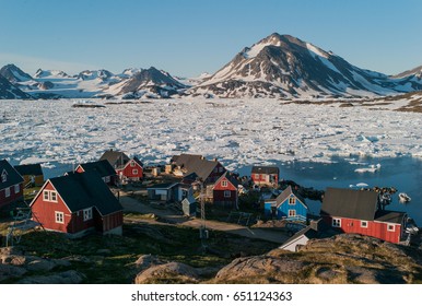 East Greenland Village 