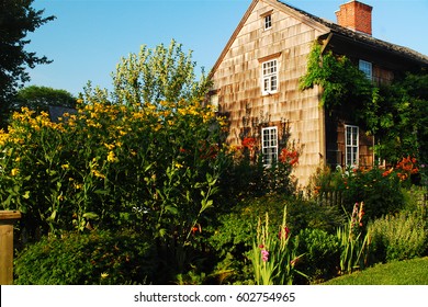 East Hampton, NY, USA July 27 The Historic Mulford Farm In East Hampton New York Is Also The Site Where John Howard Payne Reportedly Wrote The Song 