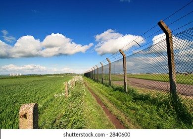 East Midlands Airport Fence