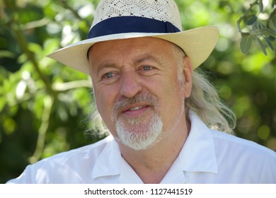 East Molesey,UK,July 2nd 2018,Bill Bailey Attends  The RHS Hampton Court Palace Flower Show.