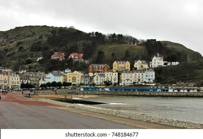 East Shore Of Llandudno In North Wales In Winter