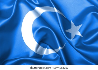 East Turkstan Flag Uyghur Flag