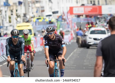 Eastbourne, East Sussex, UK,  July 28th 2019. Riders Compete In The South Coast Classic Cycle Race. 