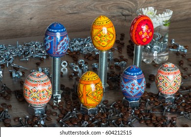 Easter background concept