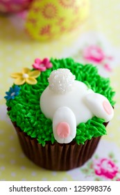 Easter Bunny Cupcake