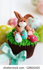 Easter Bunny Cupcake