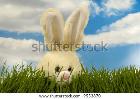 Similar – Easter Bunny comes around (2)