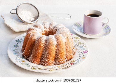 Easter Cake. Bundt Cake. Holiday. Food And Drink.