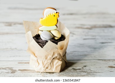Easter cake with a decor