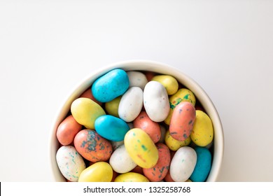 Easter Candy To Resemble A Robin Bird Egg In Pastel Colors