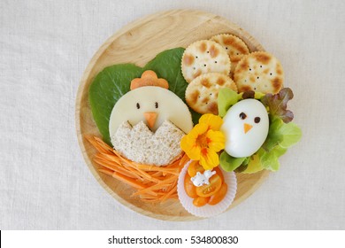 Easter Chick Lunch, Fun Food Art For Kids