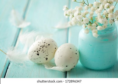 Pastel Egg Easter Decoration PPT template 47 | CrystalGraphics