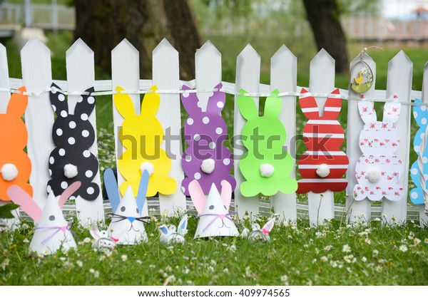 Easter Decorations Stock Photo Edit Now 409974565