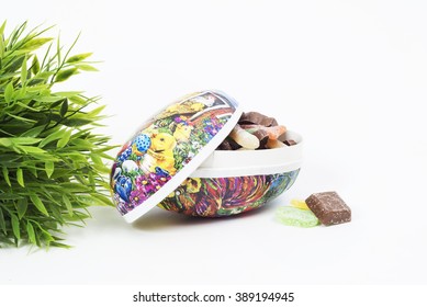 easter egg filled with candy norwegian tradition