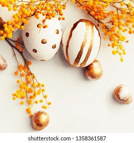 Easter eggs background - Powered by Shutterstock - Get 15% off with code: PIKWIZARD15