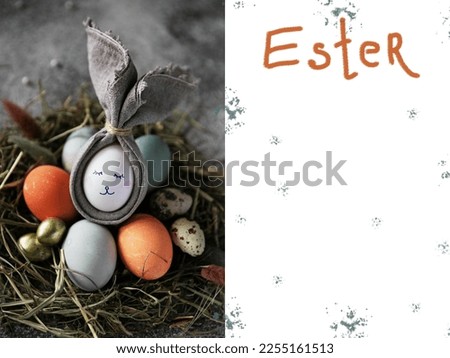 Easter eggs. decor for easter. Easter hollidays
