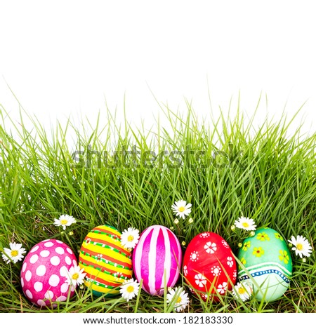 Similar – Image, Stock Photo Easter hunt Joy Happy