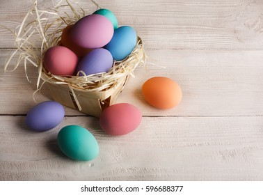 Easter Eggs. Sunday. Easter. Happy Holidays. Christian holiday. Religion. Tradition. Easter background.
