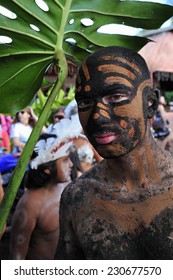 Easter Island, Chile, Feb. 12th. 2009: Tapati, The Annual Festival In Easter Island, Chile