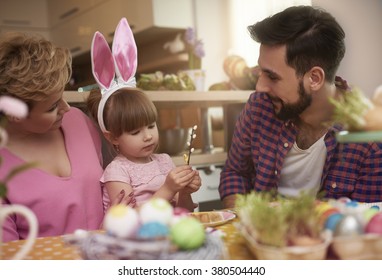 Easter Morning Spent In The Kitchen With Family