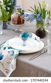 Easter Place Setting With Easter Egg