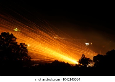 Easter Rocket War Chios/Greece.