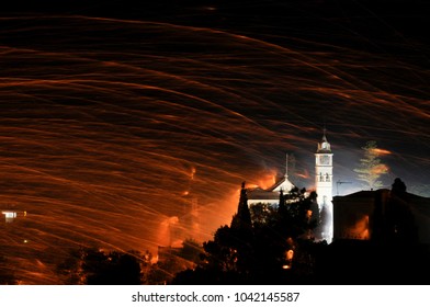 Easter Rocket War Chios/Greece.