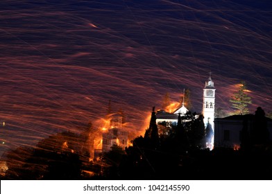 Easter Rocket War Chios/Greece.