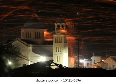 Easter Rocket War Chios/Greece.