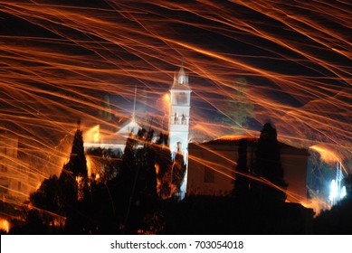 Easter Rocket War Chios/Greece.