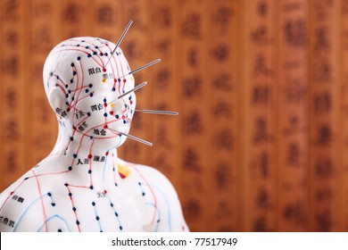 Eastern or Asian acupuncture Medical Treatment.