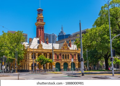 Eastern Hill Fire Station In Melbourne, Australia