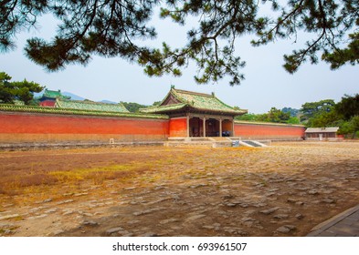 Eastern Qing Mausoleums-Fragrant concubine cemetery scenery. Eastern Qing Mausoleum is one of the last dynasty Mausoleum area in China. 