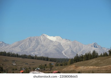 Eastern Sayan Mountains On Vacation In July