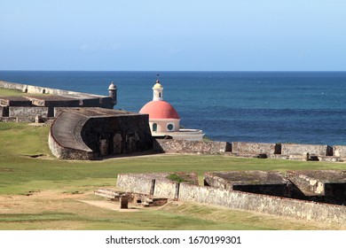 The Eastern Side Of A San Juan National Historic Site.