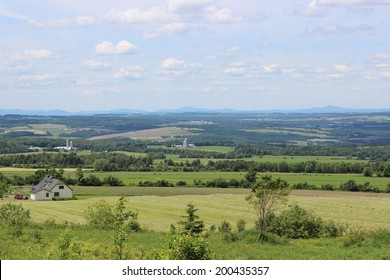 Eastern Townships Landscape, Quebec, Canada