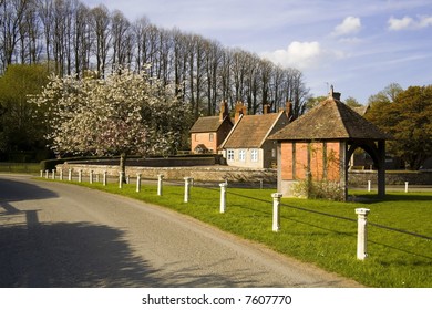 Eastnor Village Herefordshire The Midlands England