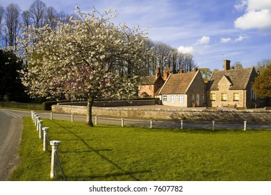 Eastnor Village Herefordshire The Midlands England