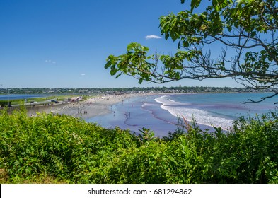 Easton's Beach Seen From Newport Cliff Walk