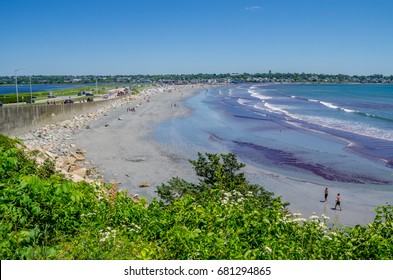 Easton's Beach Seen From Newport Cliff Walk