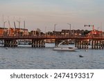 Eastport-Annapolis Drawbridge at Sunset, Maryland USA