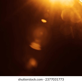 Easy to add lens flare effects for overlay designs or screen blending mode to make images. Abstract sunburst, digital flare, iridescent glaze over black background. Abstract colorful  light effect  - Shutterstock ID 2377031773