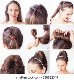 Easy Bridal Korean Bun Updo Tutorial By Beauty Blogger