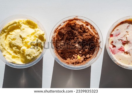 Similar – Image, Stock Photo No-churn ice cream