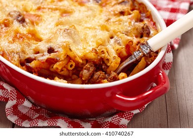 Easy Macaroni Casserole With Lean Ground Beef